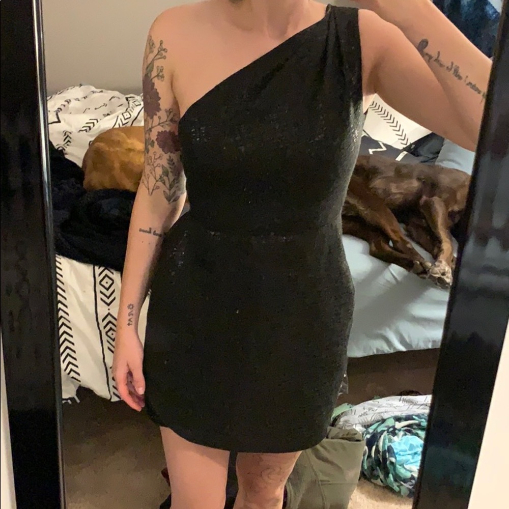 Small Black Wrap Dress
